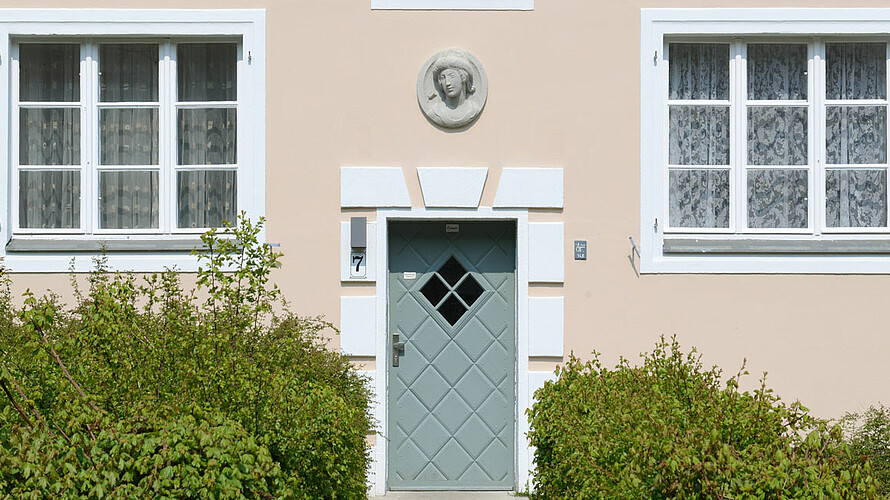 Haus in den Schillerhöfen.