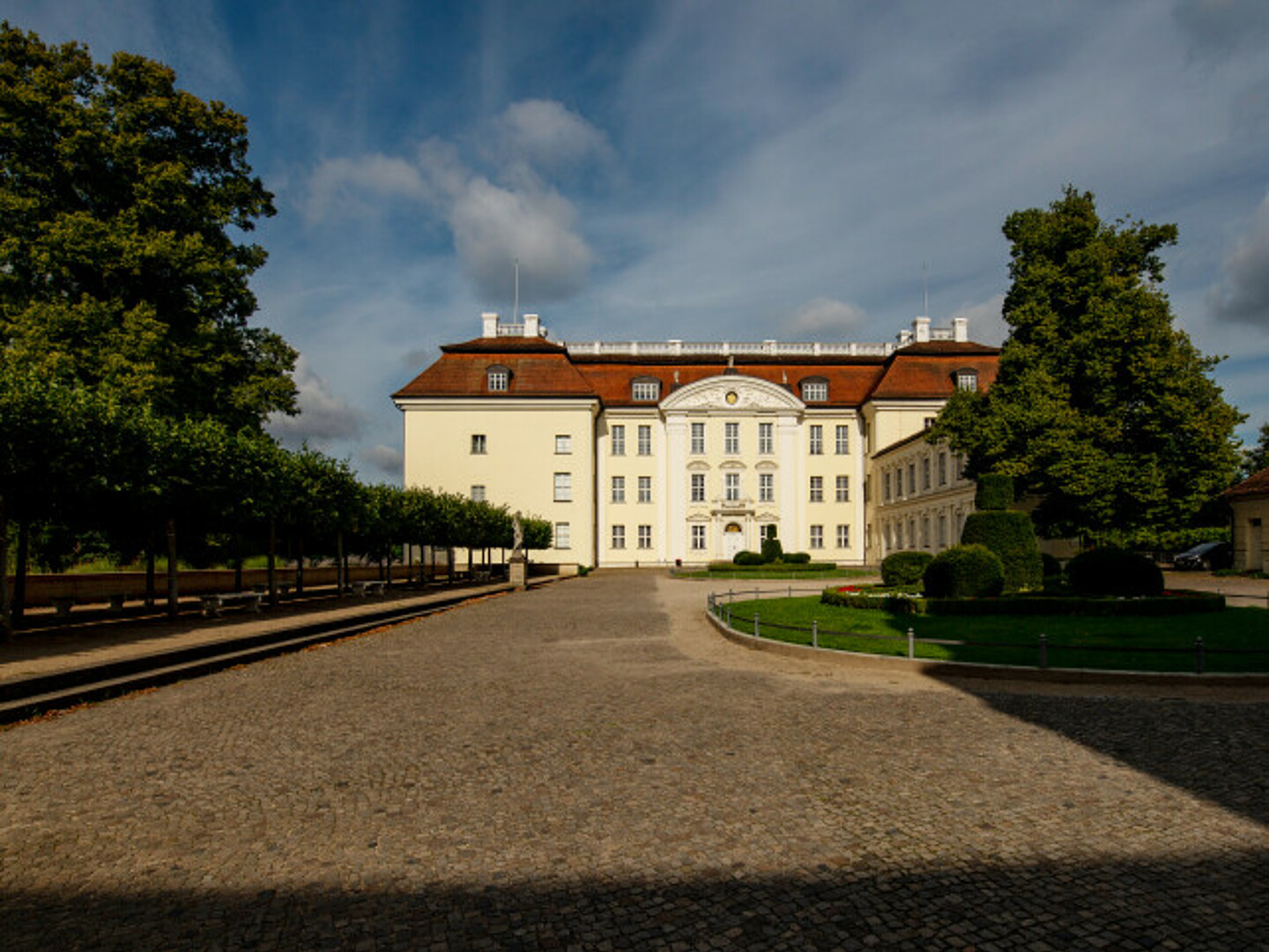 Weg zum Schloss in Köpenick