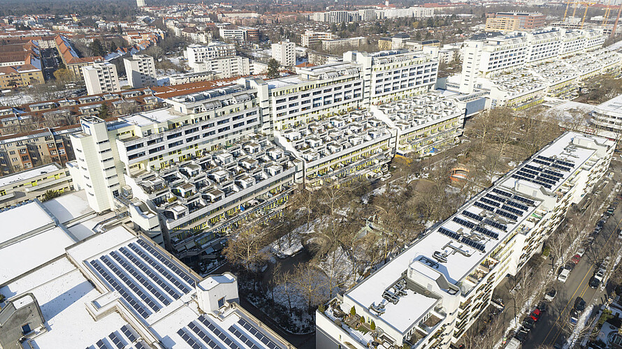 Luftaufnahme Schlangenbader Straße