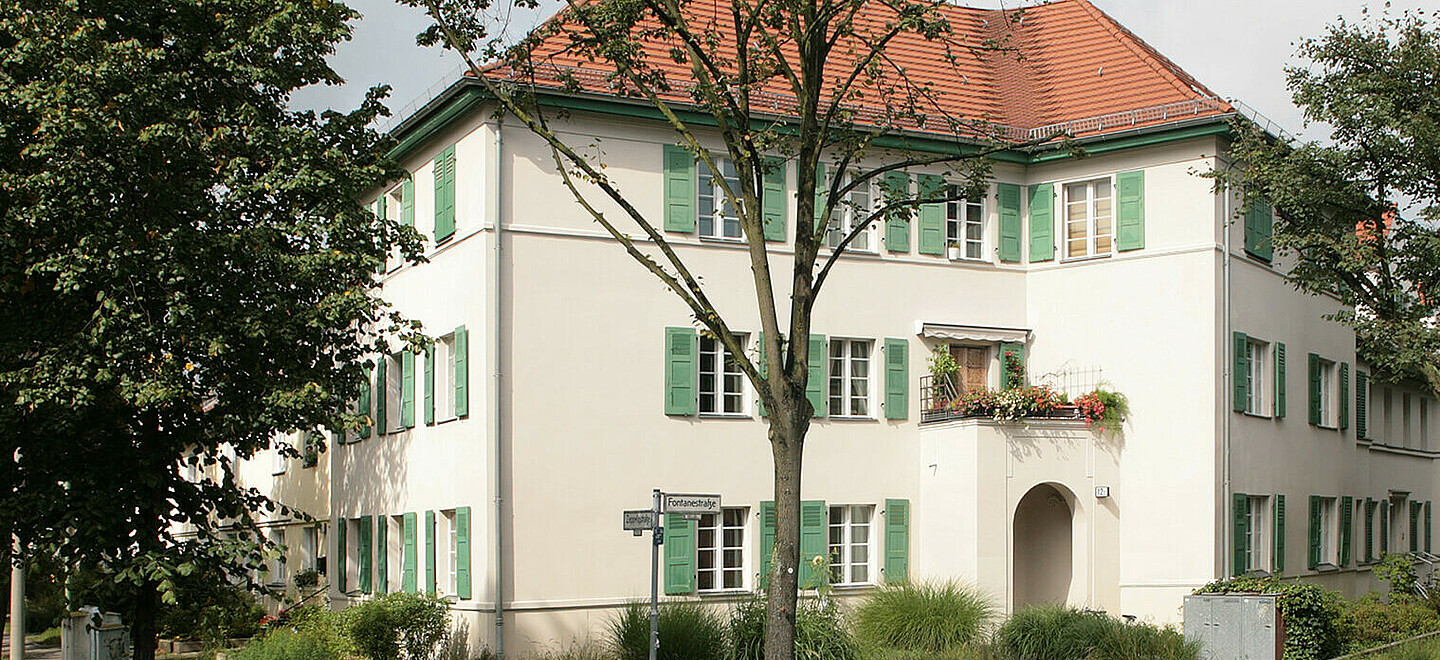 Saniertes Haus in der Fontanestraße