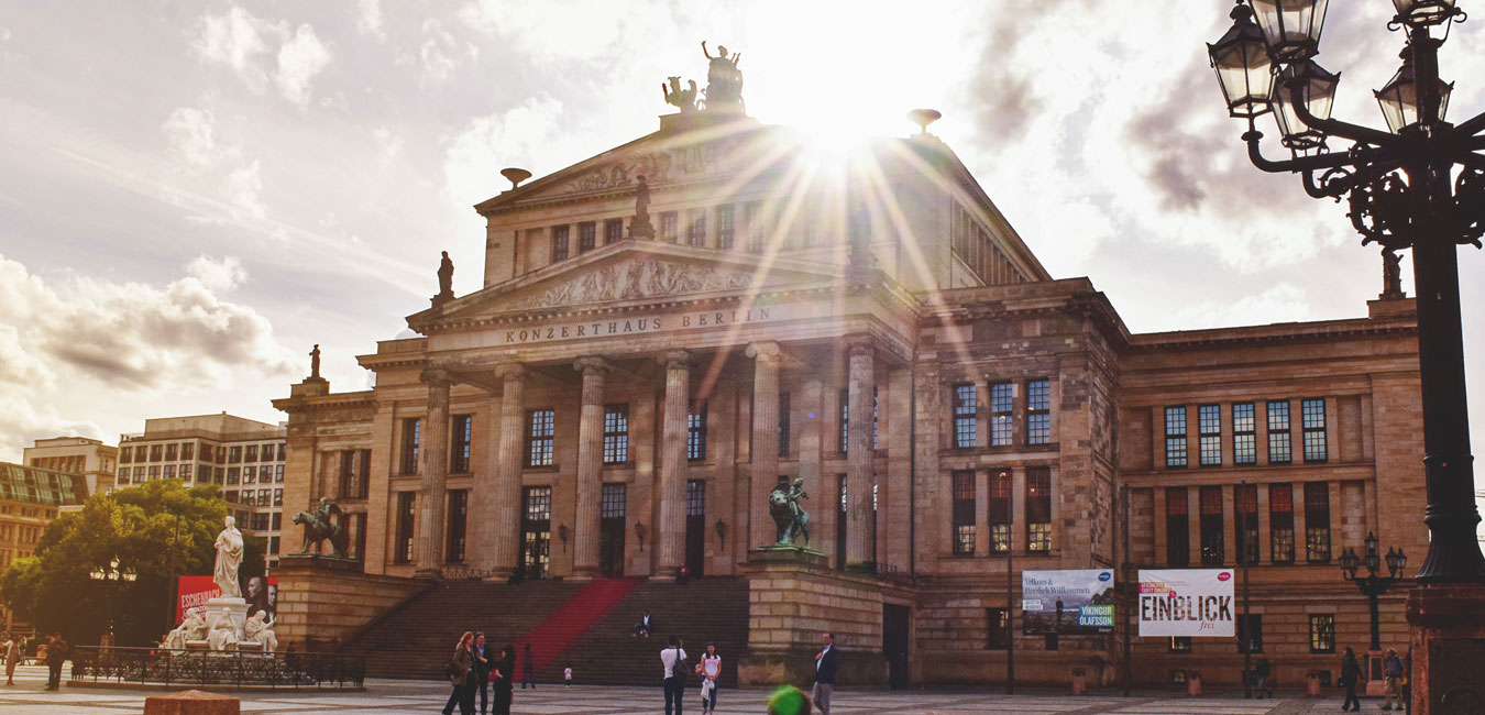 Außenansicht des Konzerthauses Berlin