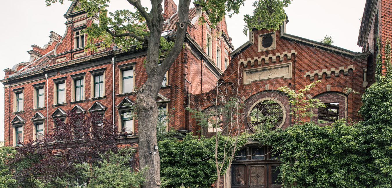 Ansicht des ehemaligen Männerasyls "Wiesenburg"